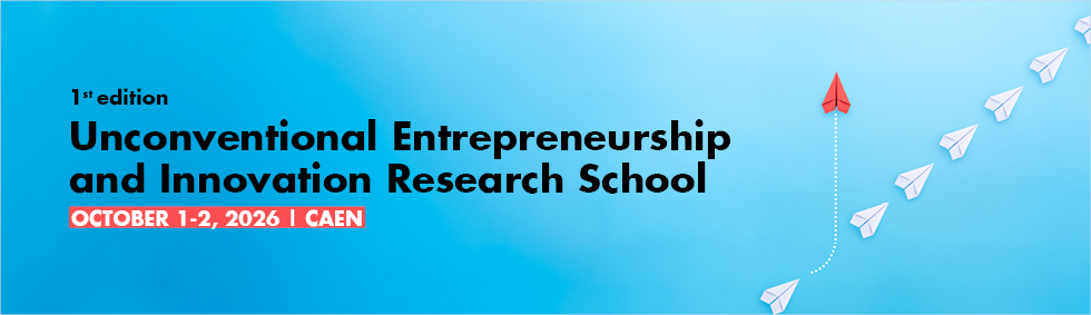 Ecole de recherche en entrepreneuriat et innovation non conventionnels>